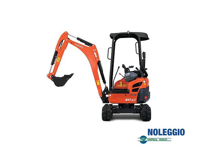 Noleggio Escavatore KUBOTA U17 - NOLEGGIO