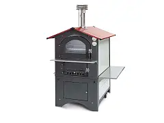 Fontana Forno a legna ROSSO