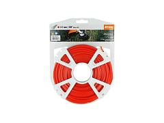 Stihl Filo quadrato in nylon per decespugliatore Ø 2,7 mm rosso - Stihl