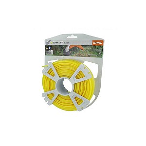 Stihl Filo quadrato in nylon per decespugliatore Ø 3,0 mm giallo - Stihl