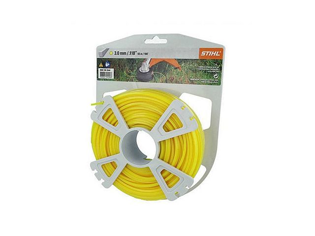 Stihl Filo quadrato in nylon per decespugliatore Ø 3,0 mm giallo - Stihl