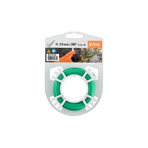 Stihl Filo tondo in nylon per decespugliatore Ø 2,0 mm verde - Stihl