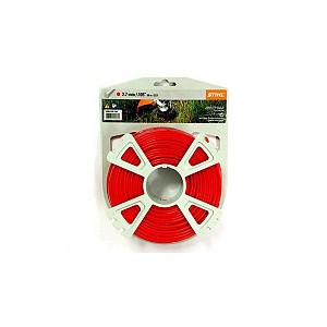 Stihl Filo tondo in nylon per decespugliatore Ø 2,7 mm rosso - Stihl