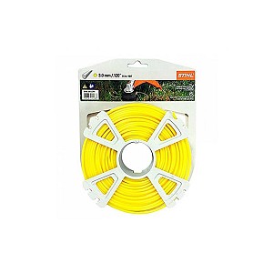 Stihl Filo tondo in nylon per decespugliatore Ø 3,0 mm giallo - Stihl