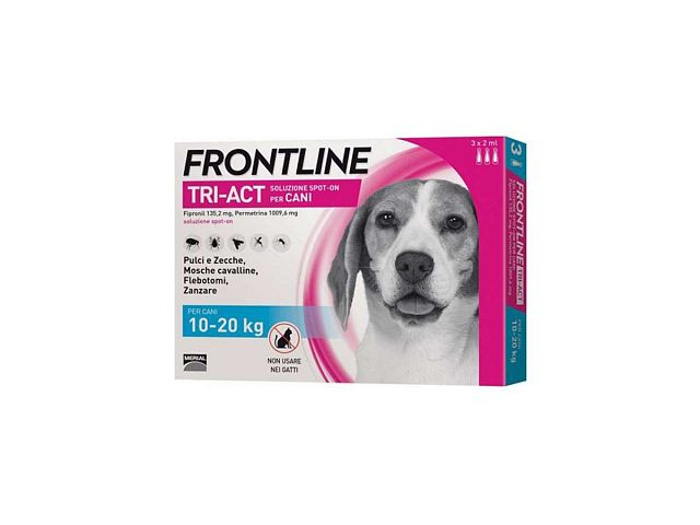 Frontline Pipette per cani da 10 a 20 Kg TRI-ACT - FRONTLINE