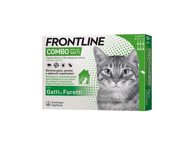 Frontline Pipette per gatti e furetti COMBO - FRONTLINE