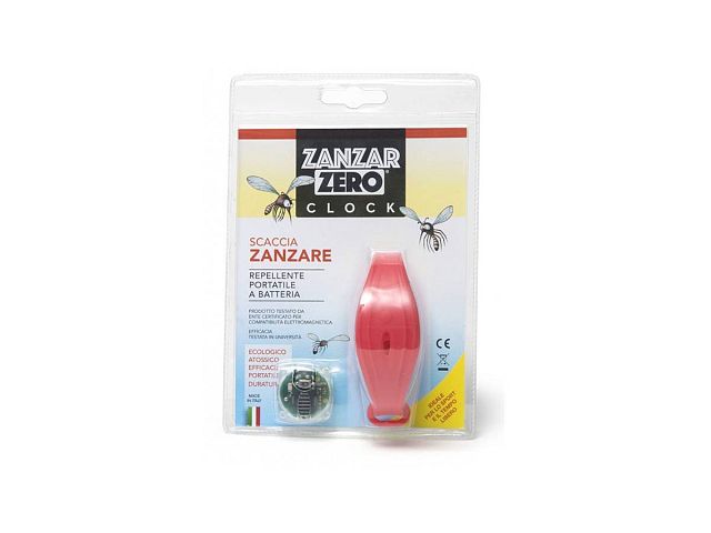 Ueber Braccialetto a batterie scaccia zanzare ZANZAR ZERO CLOCK - Ueber