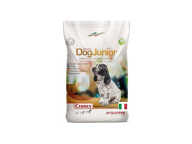 Giuntini Crocchette per cani CRANCY DOG JUNIOR - Giuntini