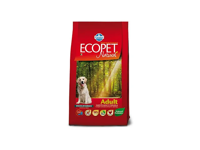 Farmina pet foods Crocchette per cani Adult Medium Breed Ecopet Natural - Farmina Pet Foods