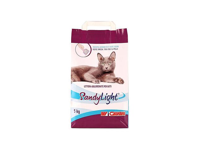 Giuntini Sabbia per lettiera gatti SANDY LIGHT - Giuntini