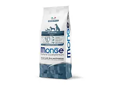 Monge Crocchette per cani All Breeds Adult Monoprotein Trota con Riso e Patate - Monge