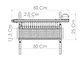 Barbecue giraspiedini & arrosticini 20 - Tecnoroast