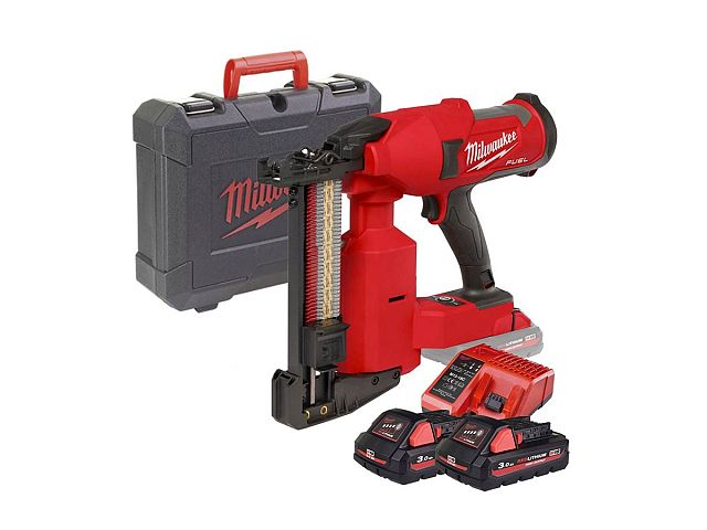 Milwaukee Graffatrice a batteria per staccionate M18 FFUS-302C - Milwaukee