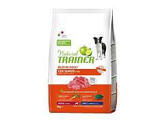 Natural trainer Crocchette per cani Medium/Adult con Manzo e Riso - Natural Trainer