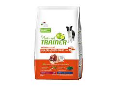 Natural trainer Crocchette per cani Medium/Adult con Prosciutto crudo e Riso - Natural Trainer