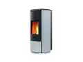 Termostufa a pellet H10 SHAPE GLASS - Nobis