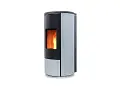 Termostufa a pellet H12 SHAPE GLASS - Nobis